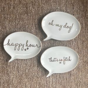 Doghaus Jewelry Dishes - set of 3!